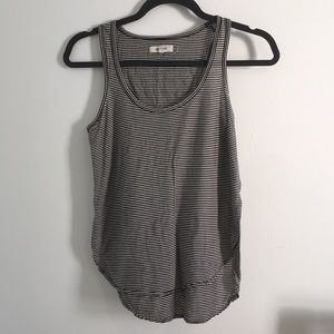 Madewell Slit Tank Striped
